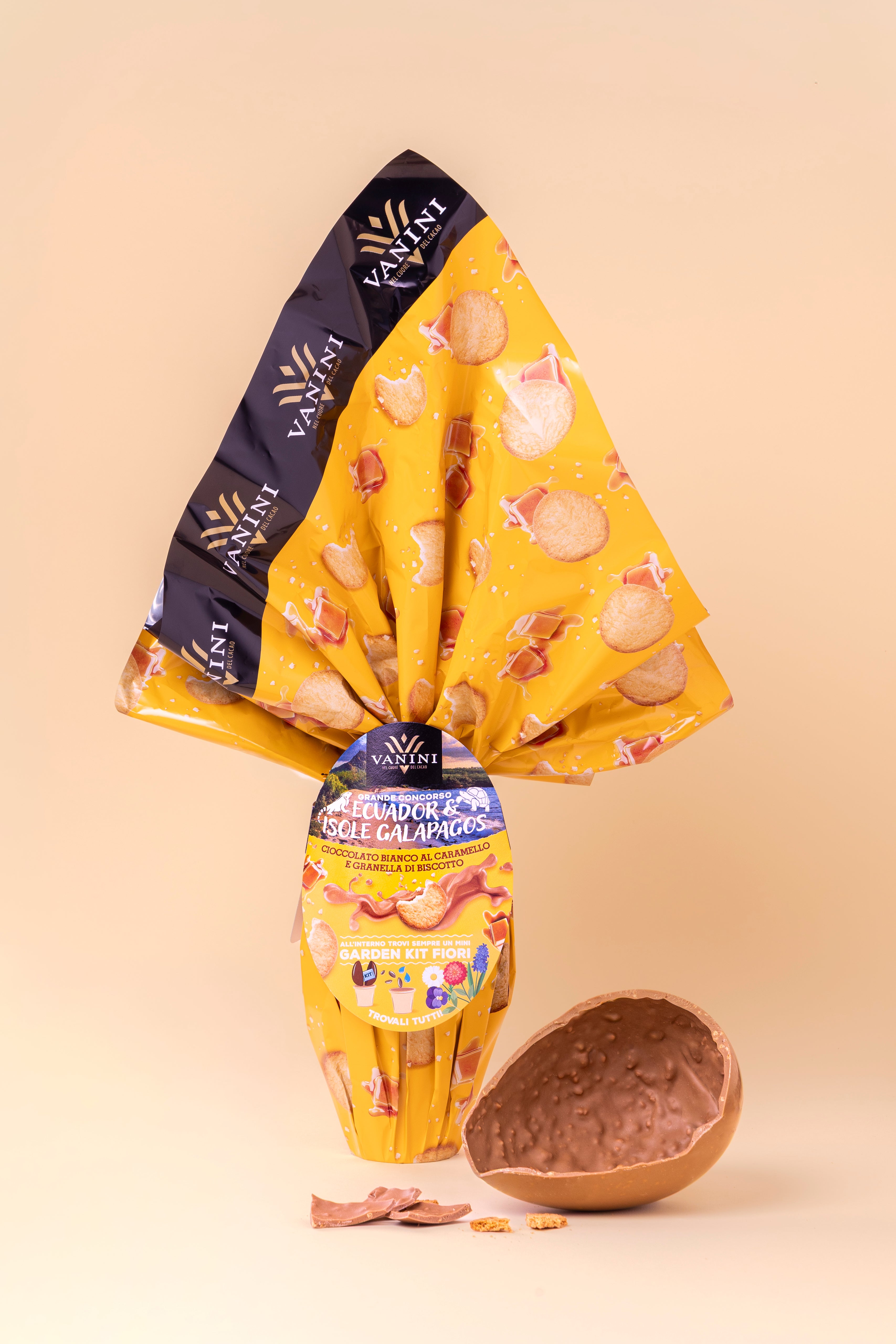 Uovo Vanini Tasting Experience Caramello Granella Biscotto | 280g