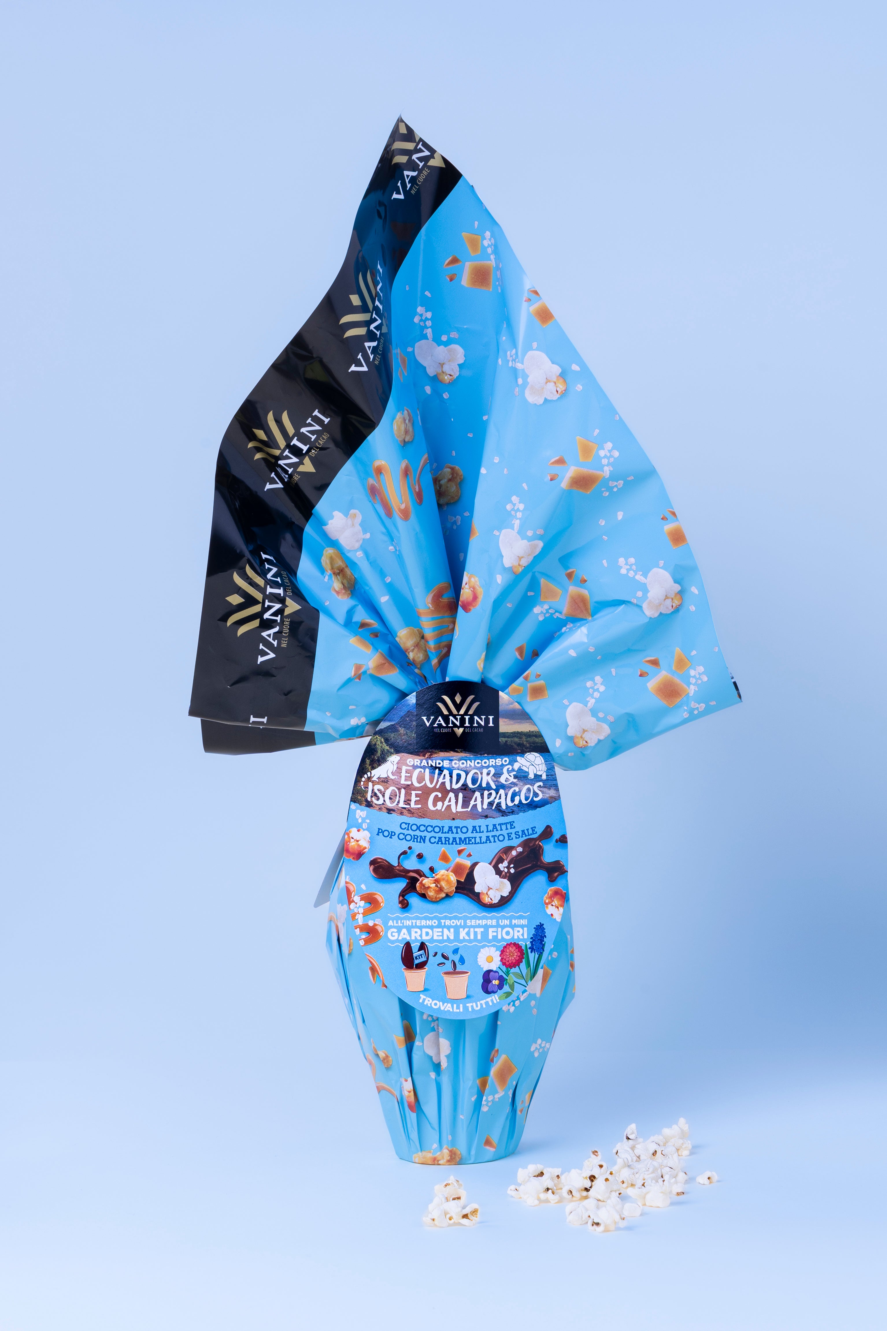 Uovo Vanini Tasting Experience Latte Popcorn Caramello Sale | 280g