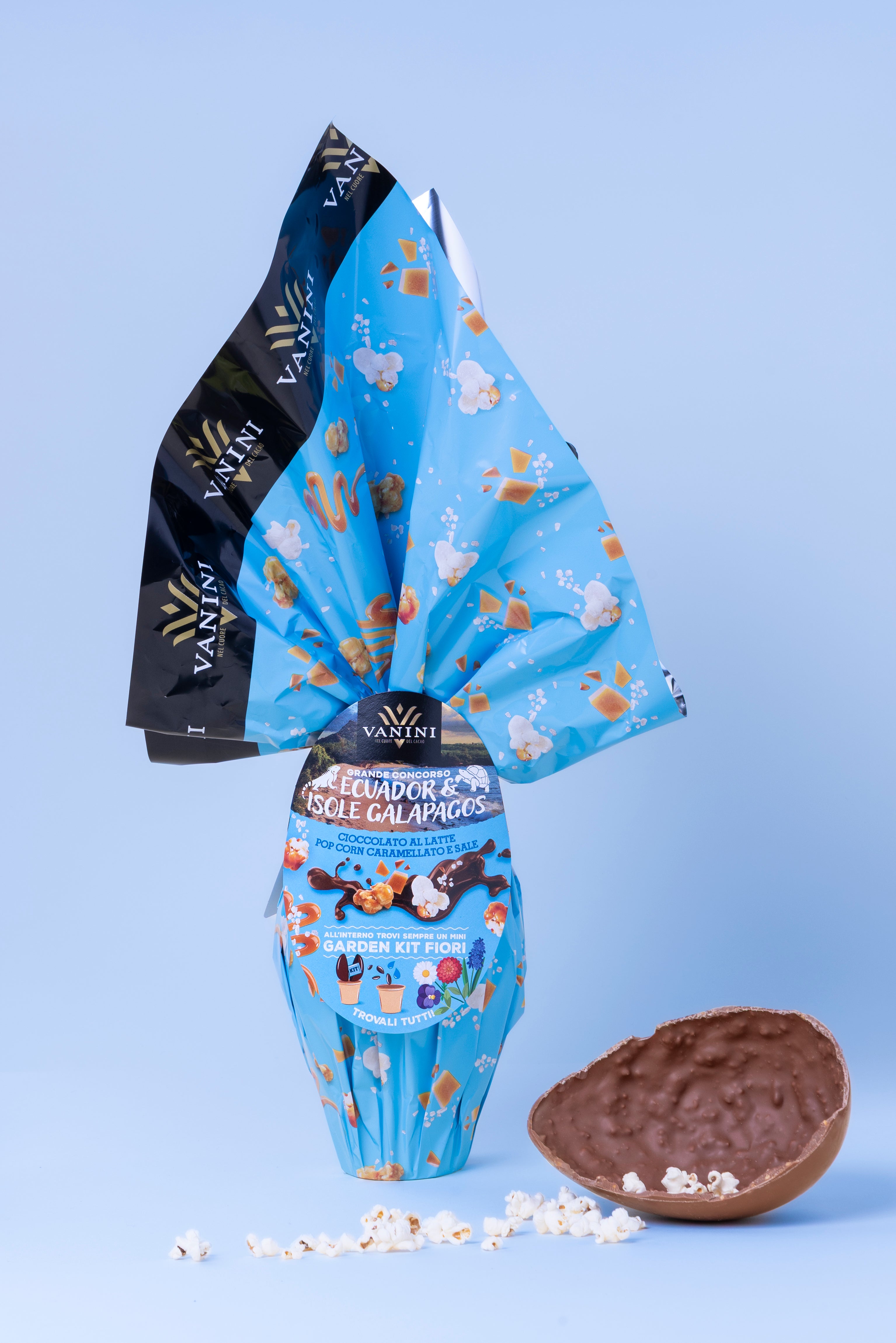 Uovo Vanini Tasting Experience Latte Popcorn Caramello Sale | 280g