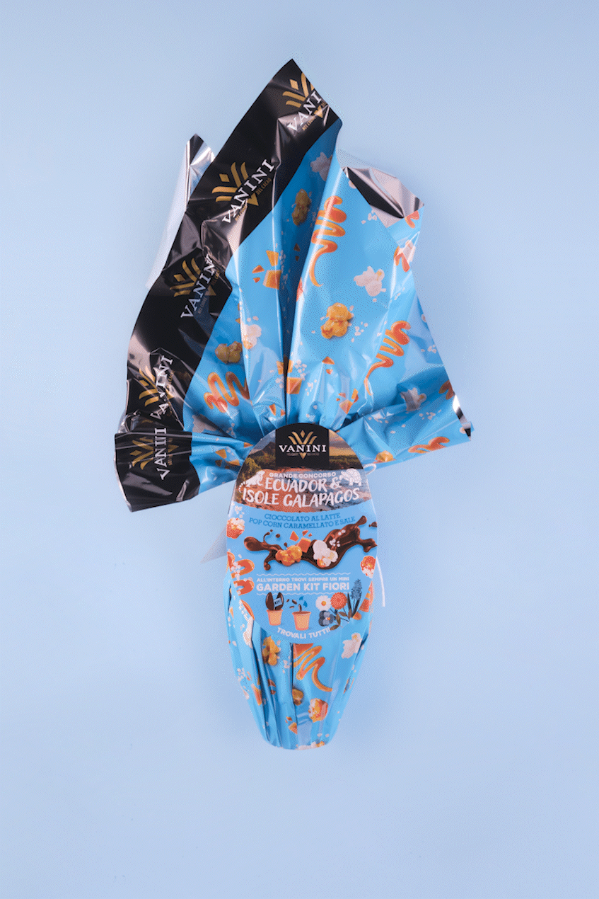 Uovo Vanini Tasting Experience Latte Popcorn Caramello Sale | 280g