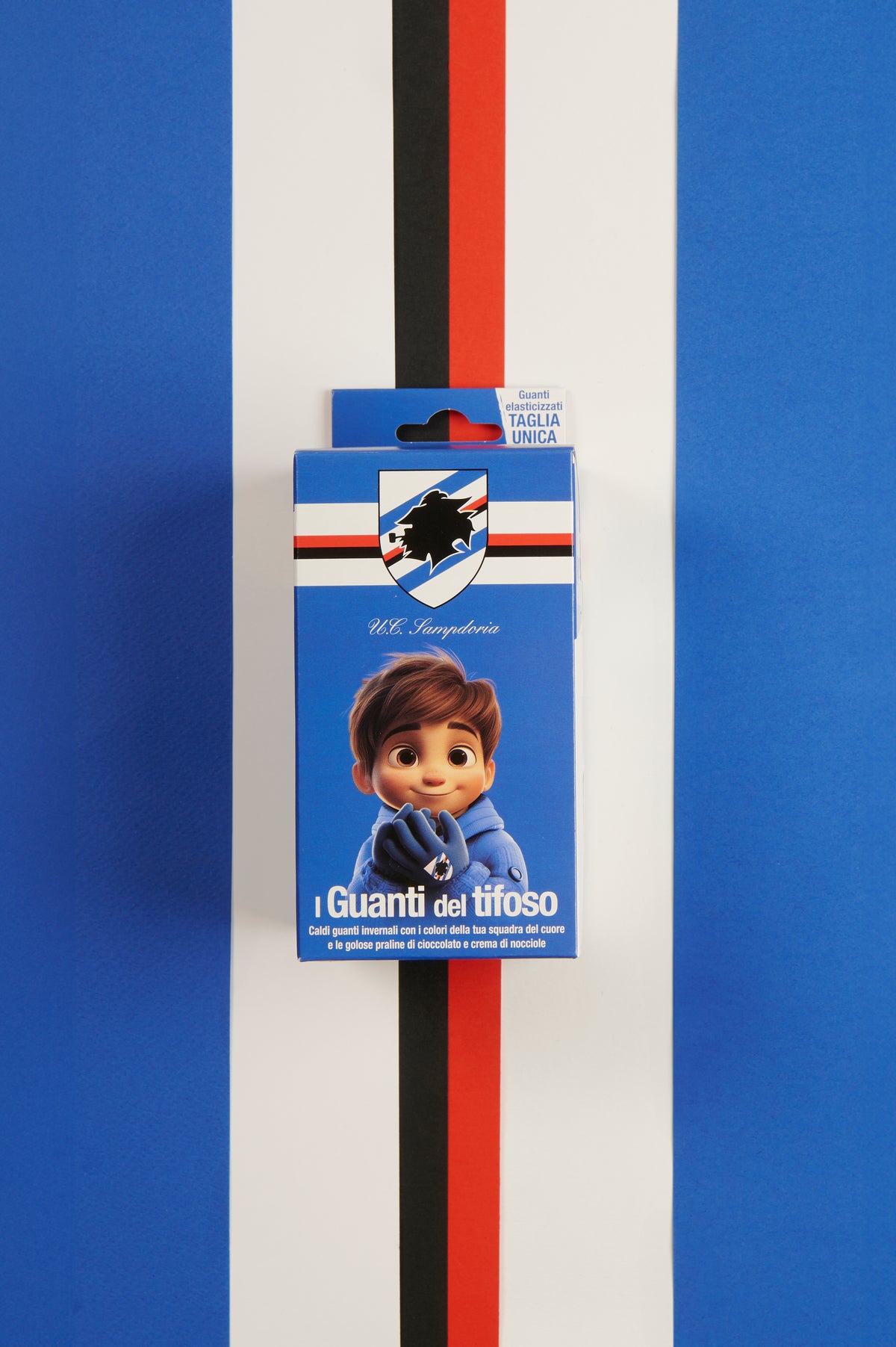 Guanti del Tifoso Sampdoria Icam Cioccolato 1