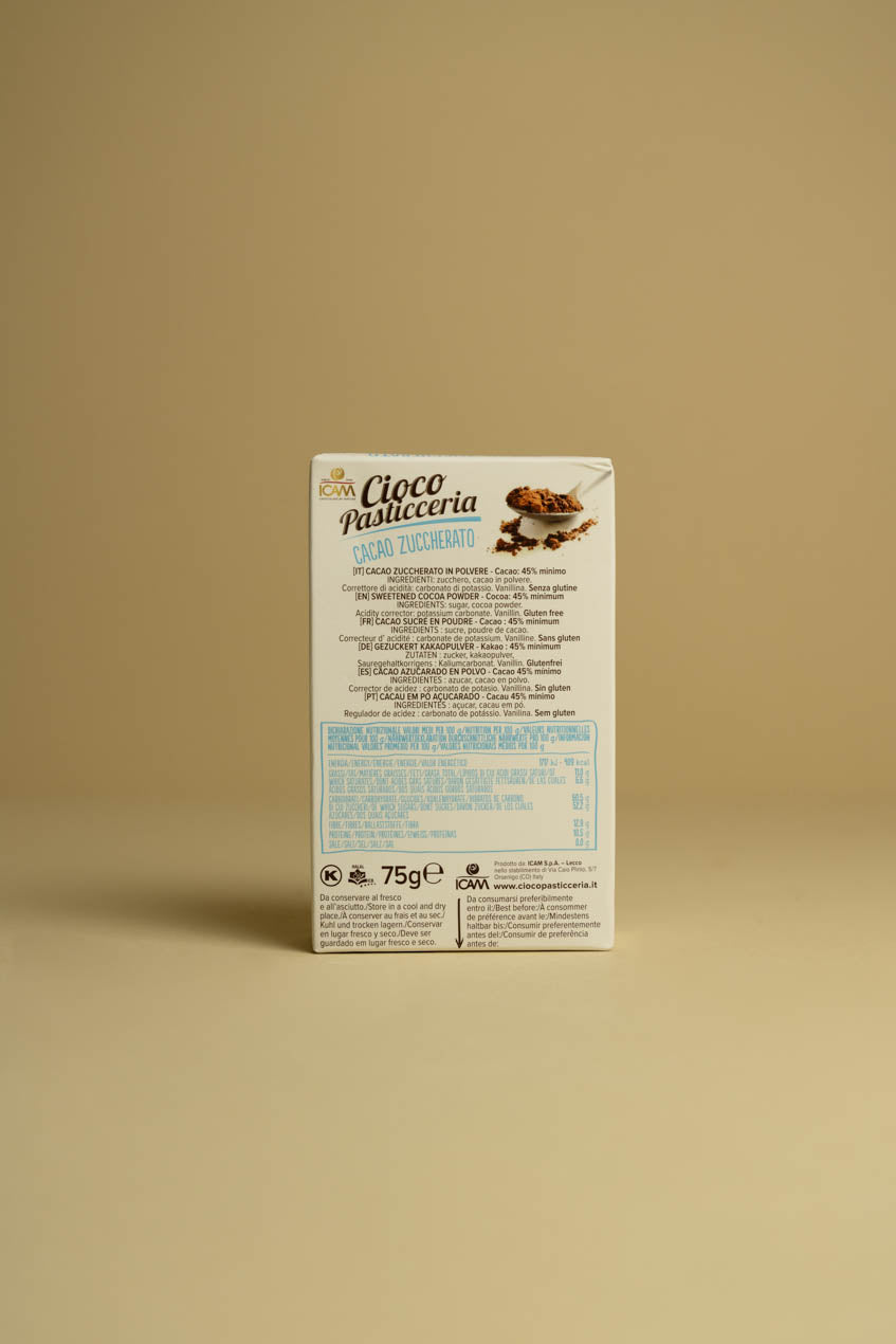 Astuccio cacao zuccherato CiocoPasticceria