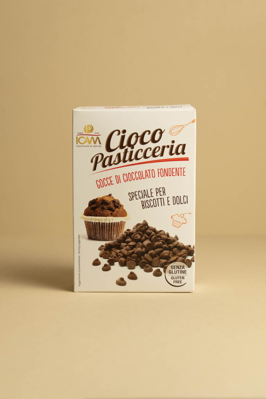 Astuccio gocce di cioccolato fondente CiocoPasticceria