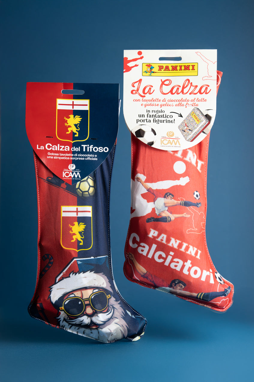 Kit Calza Panini e Squadra Genoa CFC Calcio