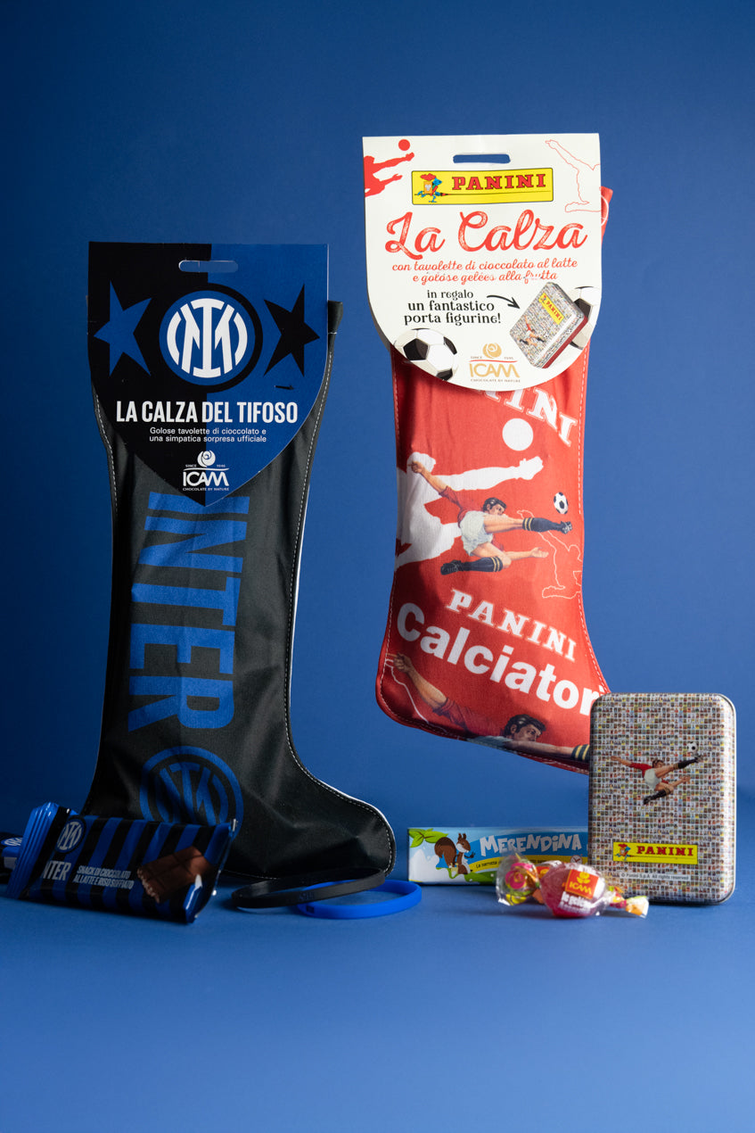 Kit Calza Panini e Squadra Inter Calcio