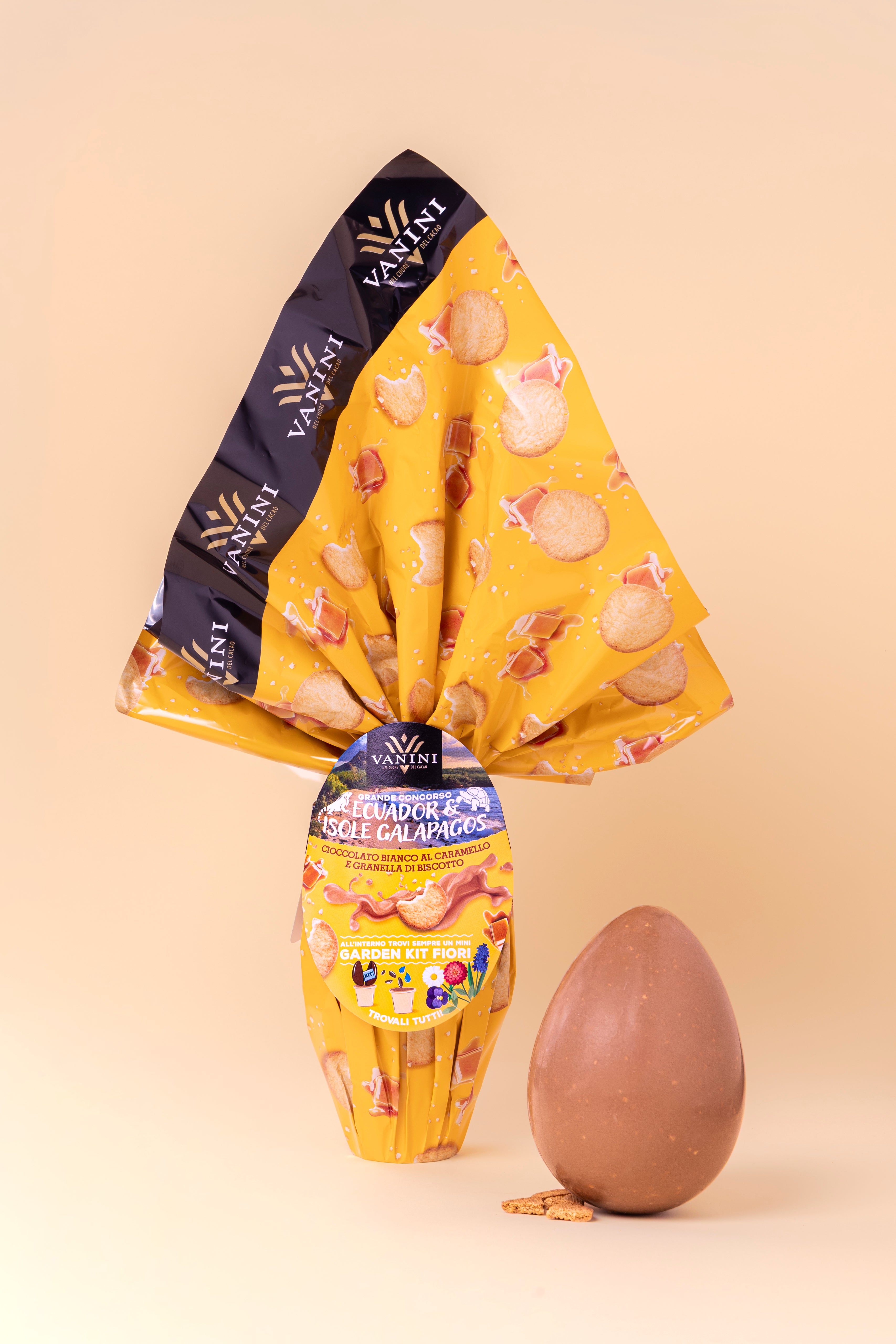 Uovo Vanini Tasting Experience Caramello Granella Biscotto | 280g