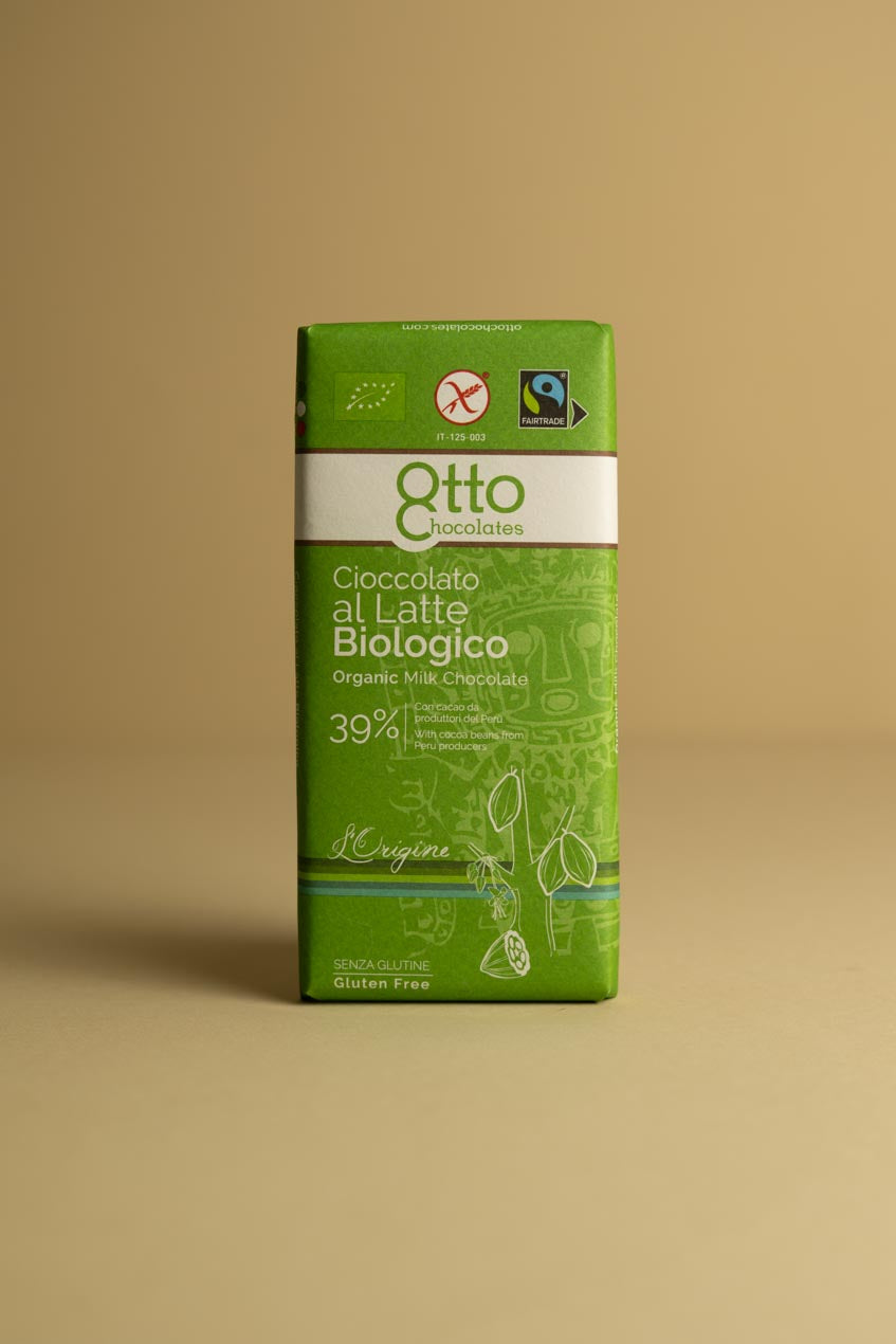 Tavoletta Otto Latte 39% Bio