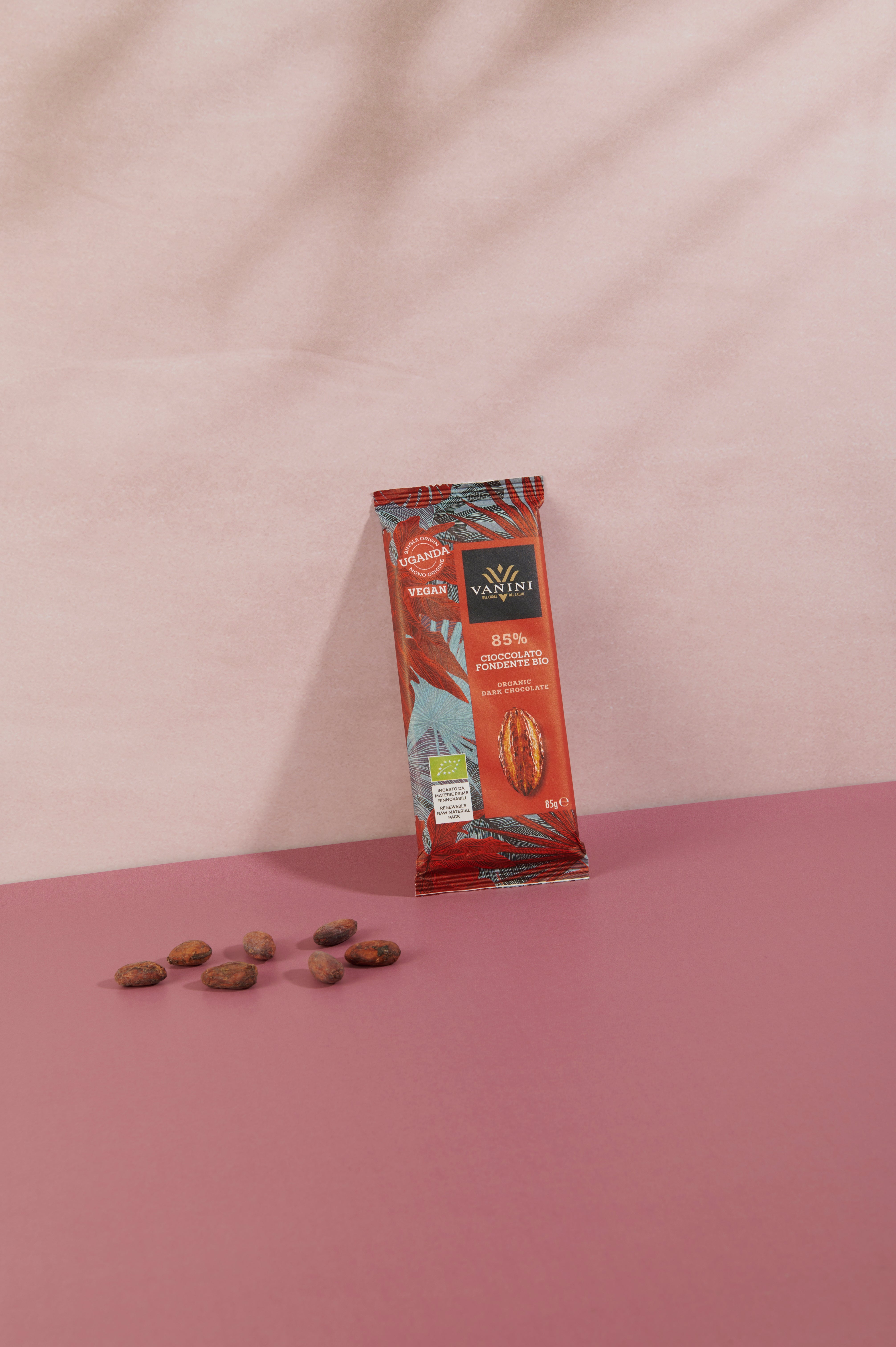 Tavoletta Vanini Uganda Fondente Bio 85%