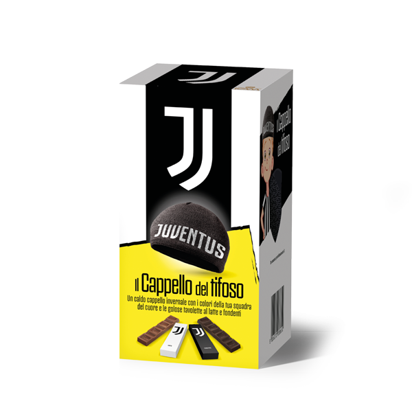 Cappello del Tifoso di calcio della Juventus